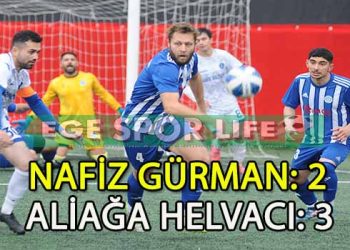 ALİAĞA HELVACI, ZİRVEYE 1 ADIM DAHA YAKLAŞTI