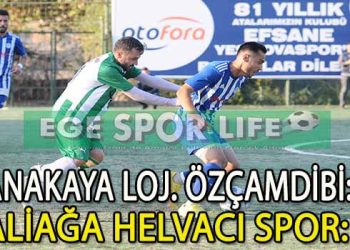 ANAKAYA LOJ.ÖZÇAMDİBİSPOR İLE ALİAĞA HELVACI 1’ER PUANA RAZI OLDU