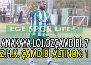 LİDER ANAKAYA LOJ. ÖZÇAMDİBİSPOR’DAN FARKLI SKOR