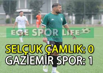 GAZİEMİRSPOR, MEHMET YILMAZ’IN GOLÜ İLE SAHADAN 3 PUANLA AYRILDI