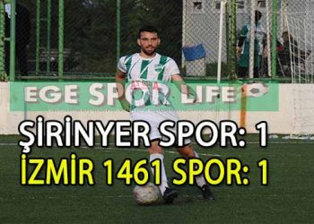 ŞİRİNYERSPOR, İZMİR 1461 İLE BERABERE KALDI
