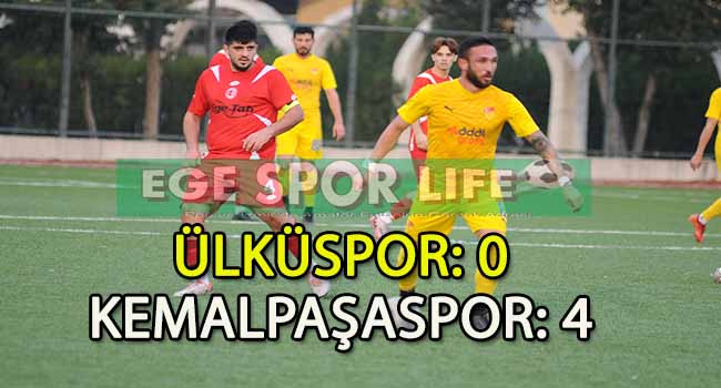 KEMALPAŞASPOR, DEPLASMANDA 3 PUANI 4 GOLLE ALDI