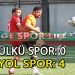 YOLSPOR, ÜLKÜSPOR’DAN 3 PUANI ALMAYI BAŞARDI