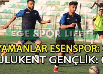 YAMANLAR ESEN, 3 PUANI 3 GOLLE ALDI