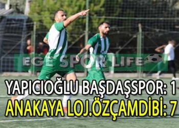 LİDER ANAKAYA LOJ. ÖZÇAMDİBİSPOR, 3 PUANI 7 GOLLE ALDI