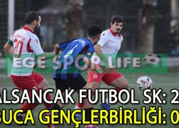 ALSANCAK SK, ZORLU MAÇI KAZANMASINI BİLDİ