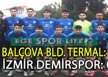 BALÇOVA BLD.TERMAL, 3 PUANI 3 GOLLE ALMAYI BAŞARDI