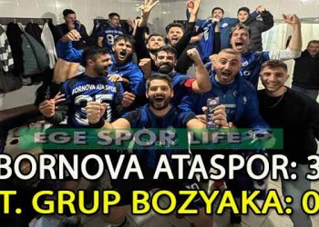 BORNOVA ATASPOR, ŞAMPİYONLUĞA KOŞUYOR