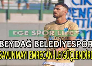 EMRECAN ADIGÜZEL, BEYDAĞ BELEDİYESPOR’A İMZAYI ATTI