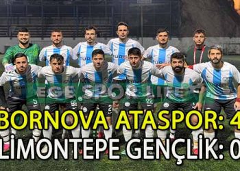BORNOVA ATASPOR, ZİRVE YARIŞINI BIRAKMIYOR