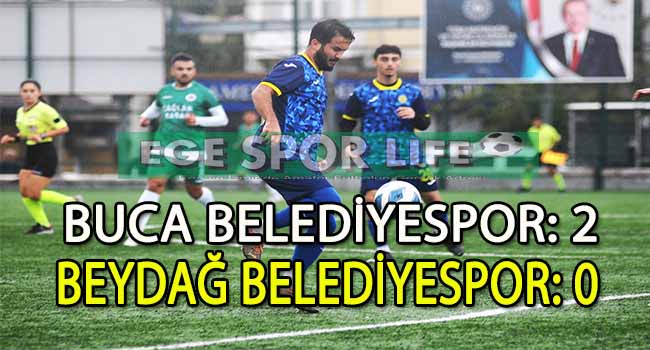 BUCA BELEDİYESPOR, DOLU DİZGİN YOLUNA DEVAM ETTİ