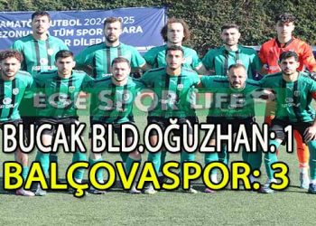 BALÇOVASPOR, DEPLASMANDA3 PUANI 3 GOLLE ALDI