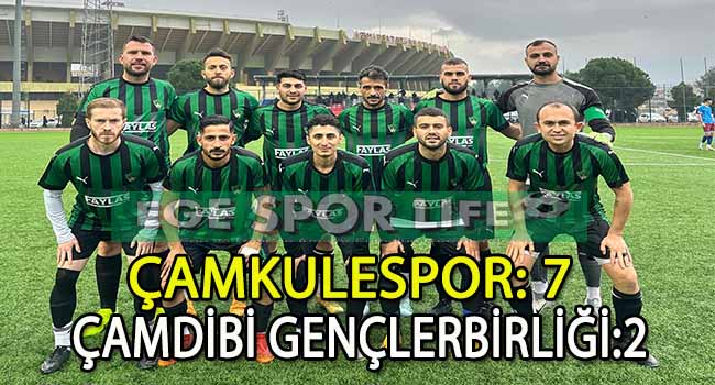ÇAMKULESPOR, DOLU DİZGİN YOLUNA DEVAM ETTİ