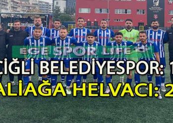 ALİAĞA HELVACI, DEPLASMANDA ÇİĞLİ’DEN 3 PUANI KAPTI