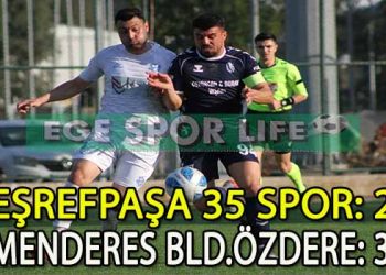 EŞREFPAŞA 35 SPOR, EVİNDE ÖZDERE’YE MAĞLUP OLDU