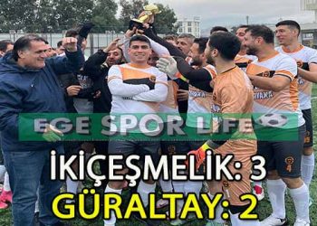 SÜPER AMATÖRE ÇIKAN İKİÇEŞMELİK, ŞAMPİYONLUK KUPASINI ALDI