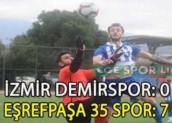 EŞREFPAŞA 35, İZMİR DEMİR ENGELİNİ FARKLI AŞTI