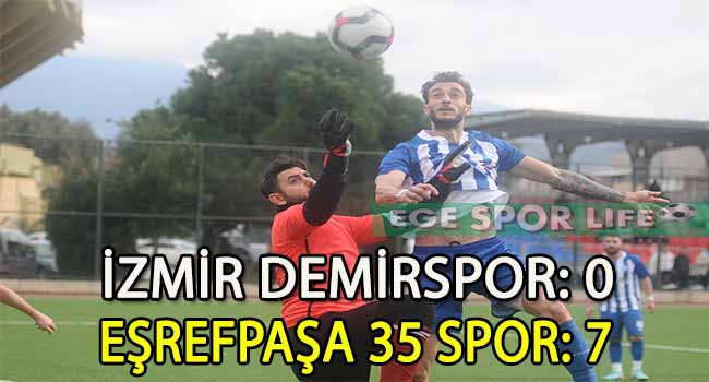 EŞREFPAŞA 35, İZMİR DEMİR ENGELİNİ FARKLI AŞTI
