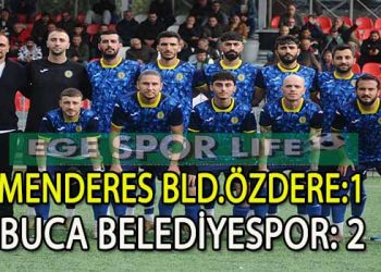BUCA BELEDİYESPOR, ÖZDERE’DEN LİDER DÖNDÜ