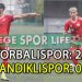 TORBALISPOR, SANDIKLI’YI YENDİ VE GÜNÜ LİDER TAMAMLADI