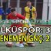 ÜLKÜSPOR, SAHASINDA MENEMEN GENÇLİK’İ MAĞLUP ETTİ