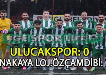 LİDER ANAKAYA LOJ. ÖZÇAMDİBİSPOR, ULUCAKSPOR DEPLASMANINDA 3 PUANLA DÖNMESİNİ BİLDİ
