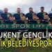 LİDER KINIK BELEDİYESPOR, ULUKENT ENGELİNİ AŞTI