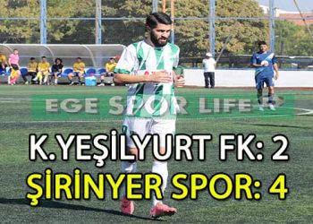 ŞİRİNYERSPOR, YEŞİLYURT DEPLASMANINDA İSTEDİĞİNİ ALDI