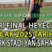 İZMİR 1.AMATÖR LİG, PLAY-OFF YARI FİNAL MAÇ PROGRAMI
