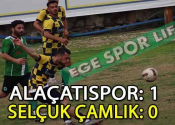 ALAÇATISPOR, 3 PUANI TEK GOLLE ALMASINI BİLDİ