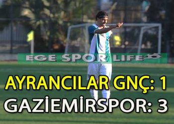 LİDER GAZİEMİRSPOR, EMİN ADIMLARLA İLERLİYOR