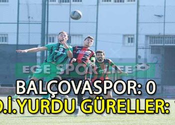 BALÇOVASPOR, 90+8’DE YEDİĞİ GOLLE 1-0 MAĞLUP OLDU
