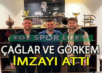 BALÇOVASPOR’DA İKİ İMZA