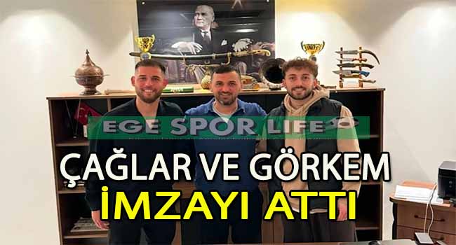 BALÇOVASPOR’DA İKİ İMZA