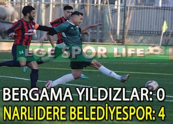 NARLIDERE BELEDİYESPOR, FİNALDE BENDE VARIM DEDİ