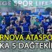 LİDER BORNOVA ATASPOR, SON HAFTAYA BIRAKTI