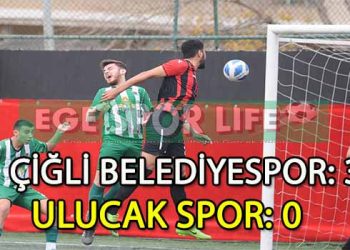 ÇİĞLİ BELEDİYESPOR’DAN NET GALİBİYET