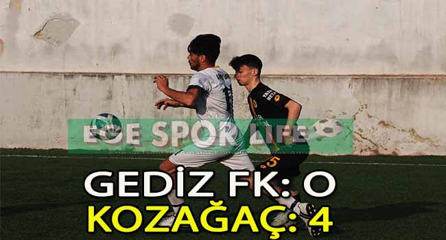 KOZAĞAÇSPOR, UMUDUNU SON HAFTAYA BIRAKTI