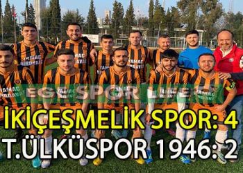 ŞAMPİYON İKİÇEŞMELİK’TEN NET GALİBİYET
