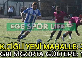 K.ÇİĞLİ YENİ MAHALLE, YARI FİNALE YÜKSELDİ