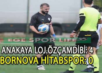 ANAKAYA LOJ.ÖZÇAMDİBİSPOR, ZİRVEYİ BIRAKMADI