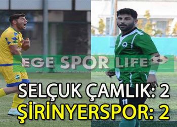 ŞİRİNYERSPOR, 90’DA BERABERLİĞİ KAPTI