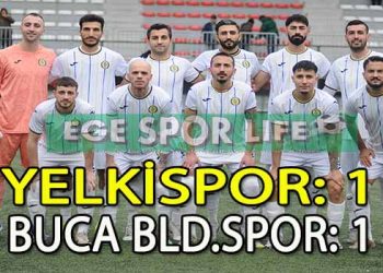 LİDER BUCA BELEDİYESPOR, YELKİ’DE PUAN KAYBI YAŞADI
