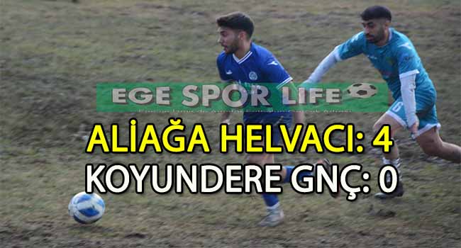 LİDER ALİAĞA HELVACI, KOYUNDERE’YE GEÇİT VERMEDİ