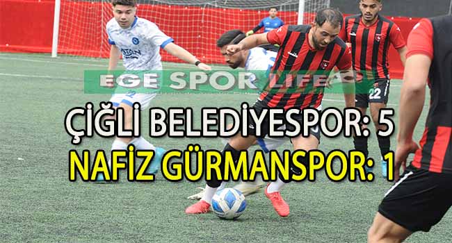 ÇİĞLİ BELEDİYESPOR, ZORLU MAÇI KAZANMASINI BİLDİ