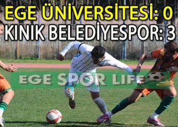 LİDER KINIK BELEDİYESPOR, ZİRVEYE DEMİR ATTI