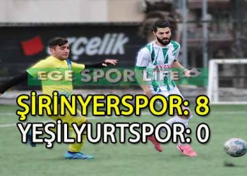 ŞİRİNYERSPOR’DAN BOL GOLLÜ GALİBİYET