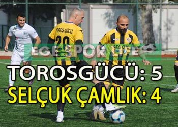 9 GOL, 3 KIRMIZI KARTIN OLDUĞU MAÇI TOROSGÜCÜ KAZANDI