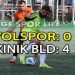 LİDER KINIK BELEDİYESPOR, ŞAMPİYON GİBİ