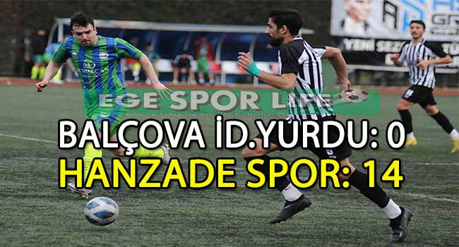 LİDER HANZADESPOR’DAN GOL ŞOV DEVAM EDİYOR